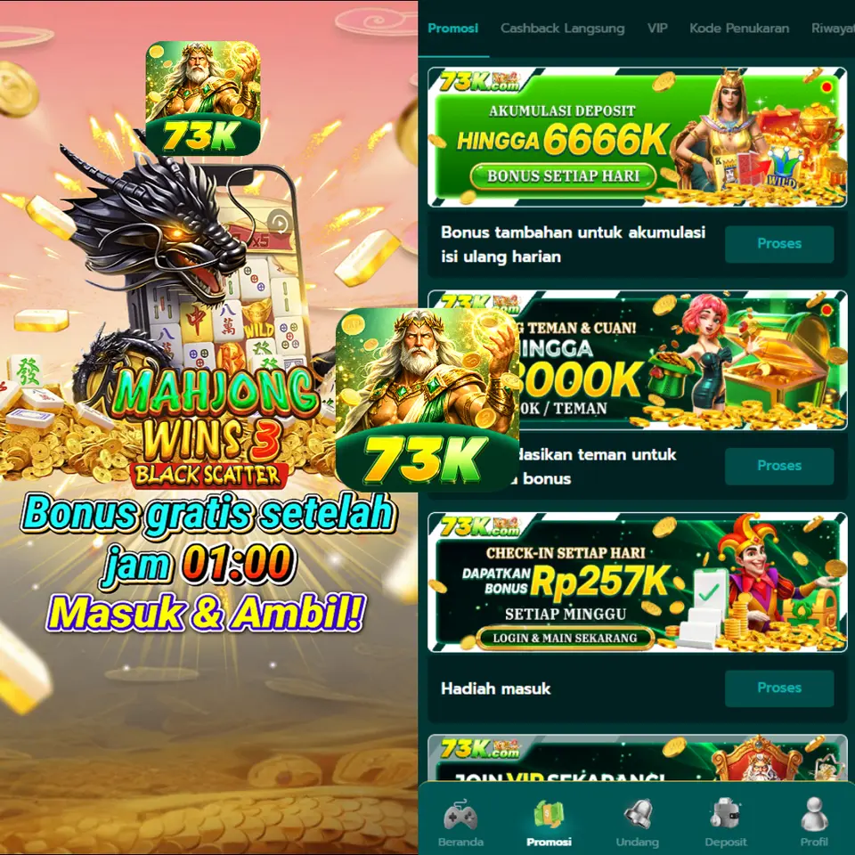 73k Masuk